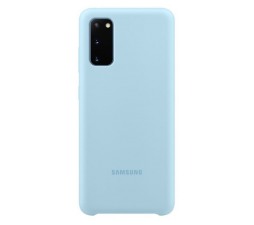 Slika izdelka: SAMSUNG original silikonski ovitek EF-PG980TLE za SAMSUNG Galaxy S20 G980 - svetlo moder