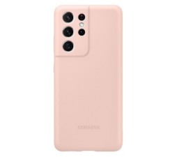 Slika izdelka: SAMSUNG original silikonski ovitek EF-PG998TPE za SAMSUNG Galaxy S21 Ultra G998 - roza