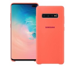 Slika izdelka: SAMSUNG original silikonski ovitek EF-PG975THE za SAMSUNG Galaxy S10 Plus G975 - marelična