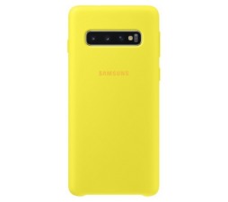 Slika 2 izdelka: SAMSUNG original silikonski ovitek EF-PG973TYE za SAMSUNG Galaxy S10 G973 - rumen
