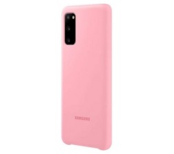 Slika 2 izdelka: SAMSUNG original silikonski ovitek EF-PG980TPE za SAMSUNG Galaxy S20 G980 - roza