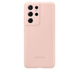 Slika 2 izdelka: SAMSUNG original silikonski ovitek EF-PG998TPE za SAMSUNG Galaxy S21 Ultra G998 - roza