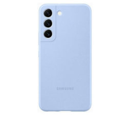 Slika 2 izdelka: Samsung original silikonski ovitek EF-PS901TLE za Samsung Galaxy S22 5G - svetlo moder
