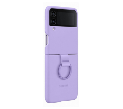 SAMSUNG original silikonski Ring Case ovitek EF-PF721TVE za SAMSUNG Galaxy Z Flip 4 - vijola