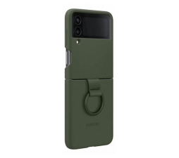 Slika izdelka: SAMSUNG original silikonski Ring Case ovitek EF-PF721TGE za SAMSUNG Galaxy Z Flip 4 - olivno zelena