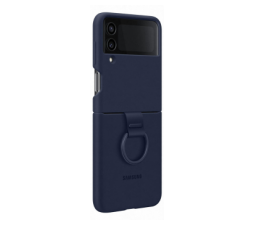 Slika 2 izdelka: SAMSUNG original silikonski Ring Case ovitek EF-PF721TNE za SAMSUNG Galaxy Z Flip 4 - temno modra