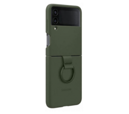 Slika 2 izdelka: SAMSUNG original silikonski Ring Case ovitek EF-PF721TGE za SAMSUNG Galaxy Z Flip 4 - olivno zelena