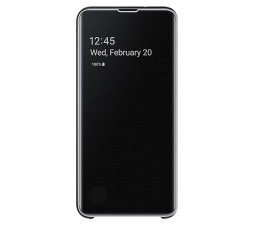 Slika izdelka: SAMSUNG original torbica Clear View EF-ZG970CBE za SAMSUNG Galaxy S10e G970 - črna