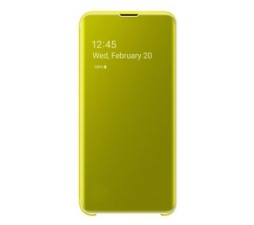 Slika izdelka: SAMSUNG original torbica Clear View EF-ZG970CYE za SAMSUNG Galaxy S10e G970 - rumena