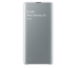 Slika izdelka: SAMSUNG original torbica Clear View EF-ZG973CWE za SAMSUNG Galaxy S10 G973 - bela