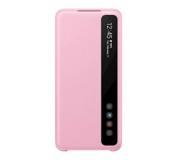 Slika izdelka: SAMSUNG original torbica Clear View EF-ZG980CPE za SAMSUNG Galaxy S20 G980 - roza