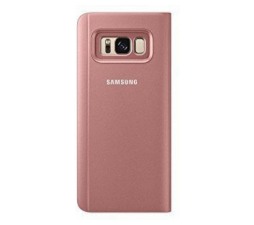 Slika 2 izdelka: SAMSUNG original torbica Clear View EF-ZG950CPE za SAMSUNG Galaxy S8 pink