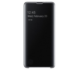 Slika 2 izdelka: SAMSUNG original torbica Clear View EF-ZG973CBE za SAMSUNG Galaxy S10 G973 - črna