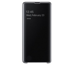 Slika 2 izdelka: SAMSUNG original torbica Clear View EF-ZG975CBE za SAMSUNG Galaxy S10 Plus G975 - črna