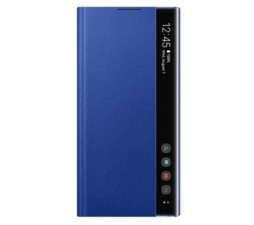 Slika 2 izdelka: SAMSUNG original torbica Clear View EF-ZN975CLE za SAMSUNG Galaxy Note 10 Plus N975 - moder