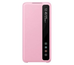 Slika 2 izdelka: SAMSUNG original torbica Clear View EF-ZG980CPE za SAMSUNG Galaxy S20 G980 - roza