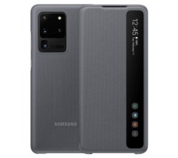 Slika 2 izdelka: SAMSUNG original torbica Clear View EF-ZG988CJE za SAMSUNG Galaxy S20 Ultra G988 - siva