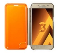 Slika 2 izdelka: SAMSUNG original torbica NEON EF-FA320PLE SAMSUNG Galaxy A3 2017 svetlo modra