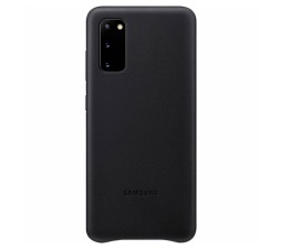 Slika izdelka: SAMSUNG original usnjen ovitek EF-VG980LBE za SAMSUNG Galaxy S20 G980 - zaščita zadnjega dela - črna