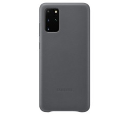 Slika izdelka: SAMSUNG original usnjen ovitek EF-VG985LJE za SAMSUNG Galaxy S20 Plus G985 - zaščita zadnjega dela - siv