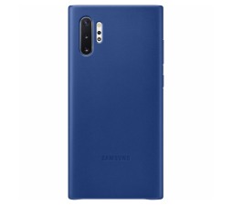 Slika izdelka: SAMSUNG original usnjen ovitek EF-VN975LLE za SAMSUNG Galaxy Note 10 Plus N975 - zaščita zadnjega dela - modra