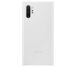 Slika izdelka: SAMSUNG original usnjen ovitek EF-VN975LWE za SAMSUNG Galaxy Note 10 Plus N975 - zaščita zadnjega dela - bela