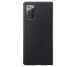 Slika izdelka: SAMSUNG original usnjen ovitek EF-VN980LBE za SAMSUNG Galaxy Note 20 N980 - zaščita zadnjega dela - črna