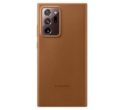 Slika izdelka: SAMSUNG original usnjen ovitek EF-VN985LAE za SAMSUNG Galaxy Note 20 Ultra N985 - zaščita zadnjega dela - rjava