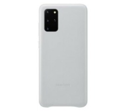 Slika izdelka: SAMSUNG original usnjen ovitek EF-VG985LSE za SAMSUNG Galaxy S20 Plus G985 - zaščita zadnjega dela - srebrn