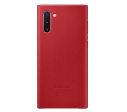 Slika izdelka: SAMSUNG original usnjen ovitek EF-VN970LRE za SAMSUNG Galaxy Note 10 N970 - zaščita zadnjega dela rdeč
