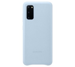 Slika 2 izdelka: SAMSUNG original usnjen ovitek EF-VG980LLE za SAMSUNG Galaxy S20 G980 - zaščita zadnjega dela - modra