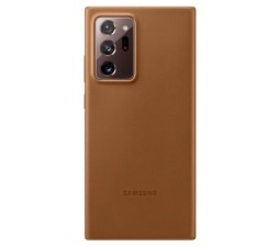 Slika 2 izdelka: SAMSUNG original usnjen ovitek EF-VN985LAE za SAMSUNG Galaxy Note 20 Ultra N985 - zaščita zadnjega dela - rjava