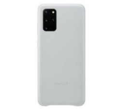 Slika 2 izdelka: SAMSUNG original usnjen ovitek EF-VG985LSE za SAMSUNG Galaxy S20 Plus G985 - zaščita zadnjega dela - srebrn