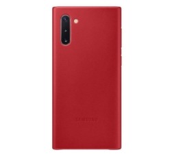 Slika 2 izdelka: SAMSUNG original usnjen ovitek EF-VN970LRE za SAMSUNG Galaxy Note 10 N970 - zaščita zadnjega dela rdeč