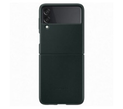 Slika 2 izdelka: SAMSUNG original usnjen ovitek EF-VF711LBE za SAMSUNG Galaxy Z Flip 3 F711 - zaščita zadnjega dela - zelen
