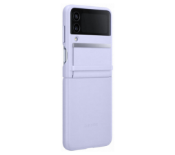 Slika 2 izdelka: SAMSUNG original usnjen ovitek EF-VF721LLE za SAMSUNG Galaxy Z Flip 4 F721 - zaščita zadnjega dela - lila