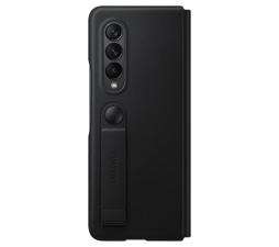 Slika izdelka: SAMSUNG original usnjen ovitek Leather cover EF-FF926LBE za SAMSUNG Galaxy Z Fold 3 F926 - črn