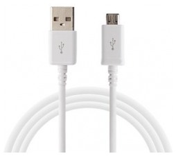 Slika izdelka: SAMSUNG PODATKOVNI KABEL - ECBDU28WE microUSB 0,8 m
