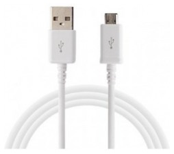 Slika 2 izdelka: SAMSUNG PODATKOVNI KABEL - ECBDU28WE microUSB 0,8 m