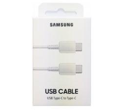 Slika izdelka: SAMSUNG podatkovni kabel EP-DA705BWE Type C - Type C bel 1 m
