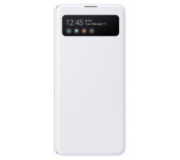 Slika izdelka: SAMSUNG S-View torbica EF-EA415PWE za Samsung Galaxy A41 A415 - bel