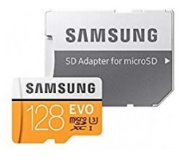 Slika 2 izdelka: SAMSUNG SPOMINSKA KARTICA EVO 128 GB micro SDXC class 10 - z adapterjem