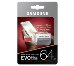 Slika 2 izdelka: SAMSUNG SPOMINSKA KARTICA EVO PLUS 64GB micro SDHC class 10