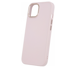 Slika izdelka: Satin silikonski ovitek za iPhone 14 Pro Max -  roza