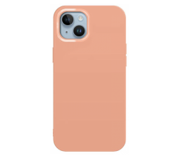 Slika izdelka: Satin silikonski ovitek za iPhone 13 6.1 -  mareličen