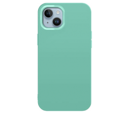 Slika 2 izdelka: Satin silikonski ovitek za iPhone 11 -  mint