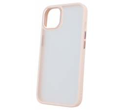 Slika izdelka: Satin silikonski ovitek za Samsung Galaxy S21 FE G990 - prozorno roza