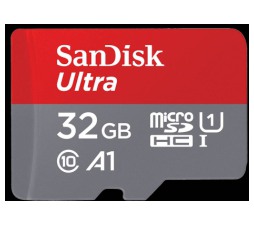 Slika izdelka: SDHC SANDISK MICRO 32GB ULTRA MOBILE, 120 MB/s, C10, A1, U1, adapter *PROM