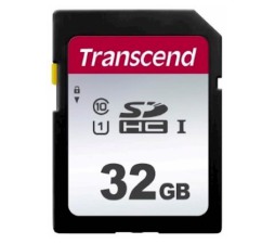 Slika izdelka: SDHC TRANSCEND 32GB 300S, 95/45MB/s, C10, UHS-I Speed Class 1 (U1)