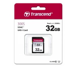 Slika 2 izdelka: SDHC TRANSCEND 32GB 300S, 95/45MB/s, C10, UHS-I Speed Class 1 (U1)